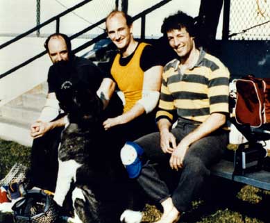 The three founders of the DOG BROTHERS and Zapata
